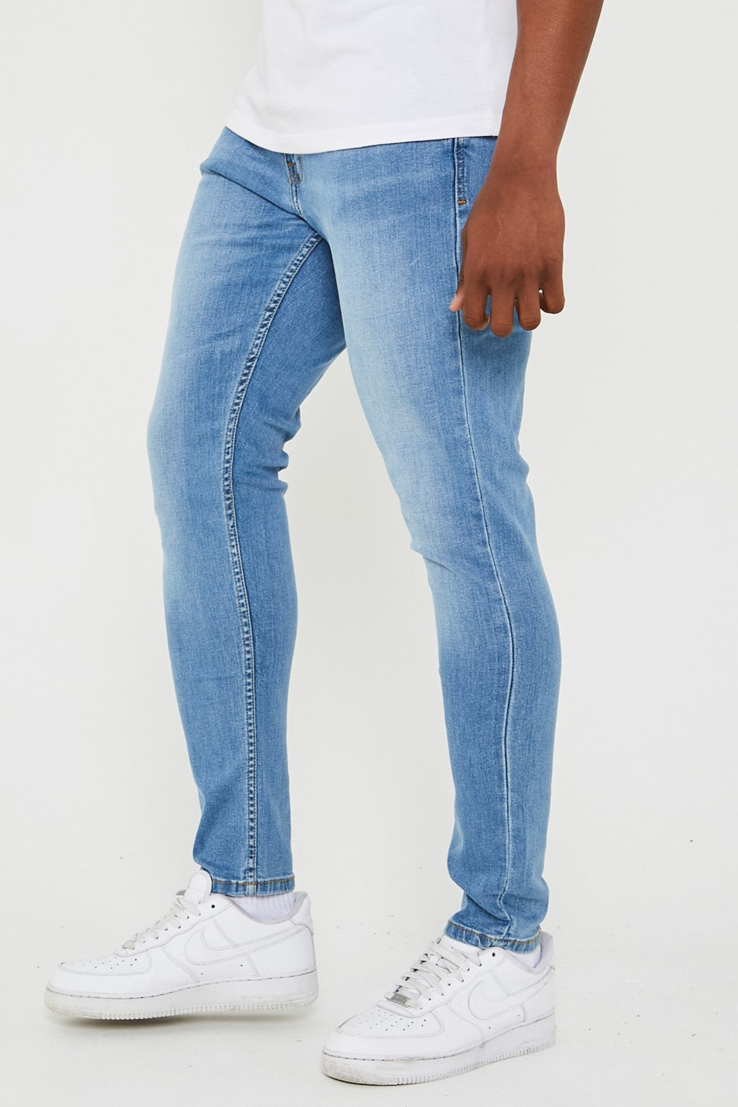 Just Organic Skinny Jeans - Light Blue