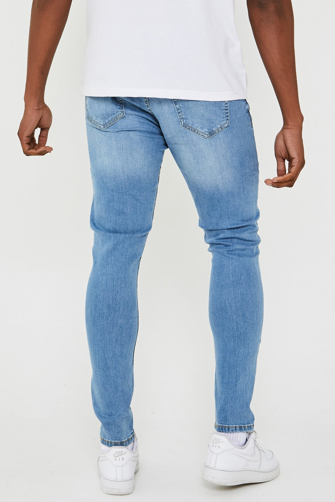 Just Organic Skinny Jeans - Light Blue