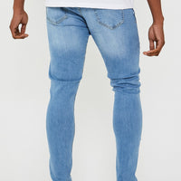 Just Organic Skinny Jeans - Light Blue