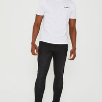 Just Organic Skinny Jeans - Washed Black