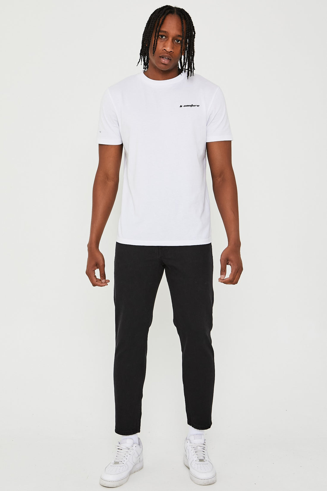 Just Organic Tapered Jeans - Black