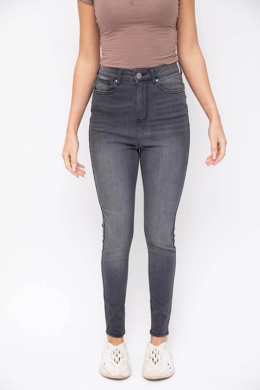 Just Organic Ava Jeans - Washed Black
