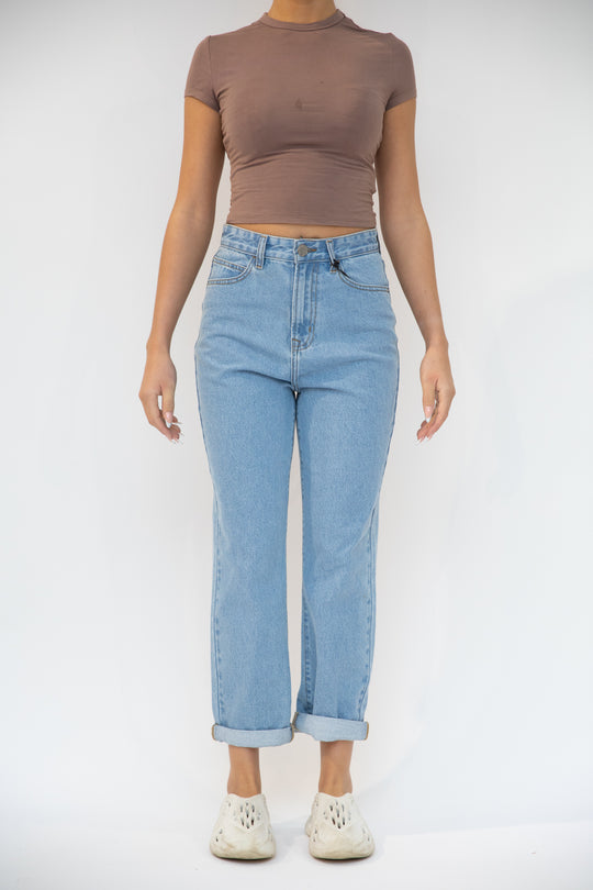 Just Organic Poppy Jeans - Light Blue