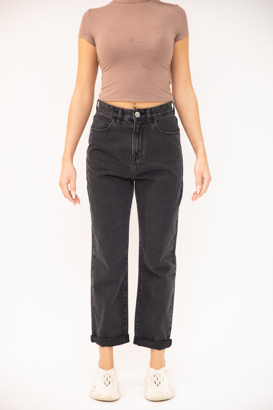 Just Organic Mia Jeans - Washed Black