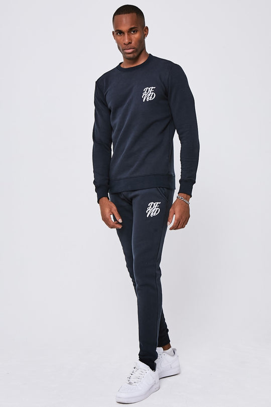 DFND Core Crew Tracksuit - Navy