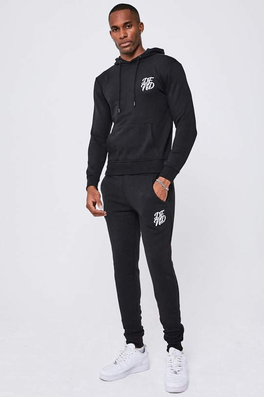 DFND Core Hooded Tracksuit - Black