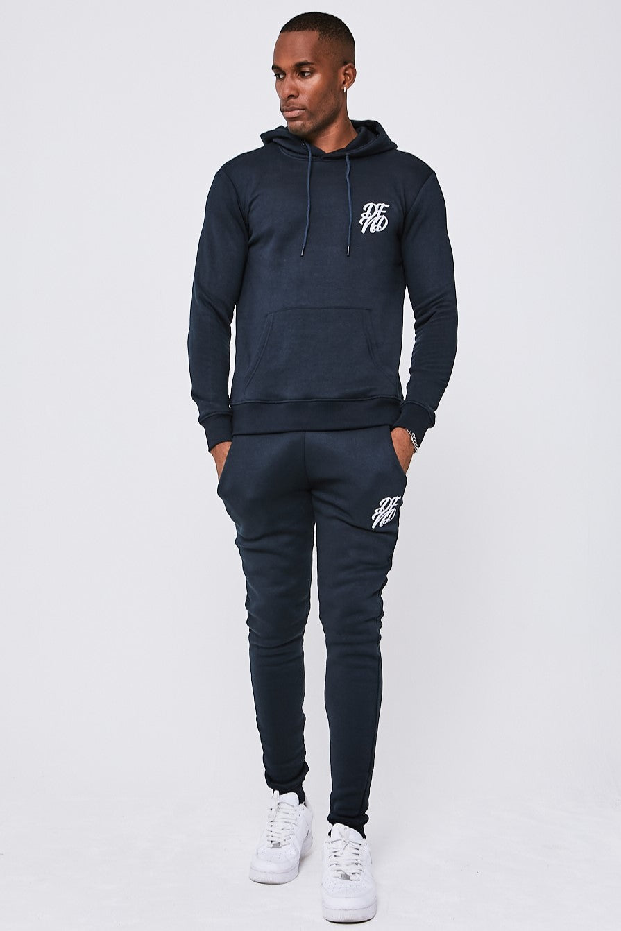 DFND Core Hooded Tracksuit - Navy