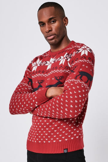 Fallow Christmas Sweatshirt - Red