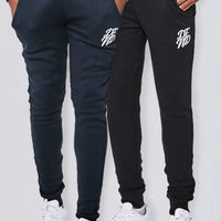 DFND Two Pack Joggers - Navy / Black