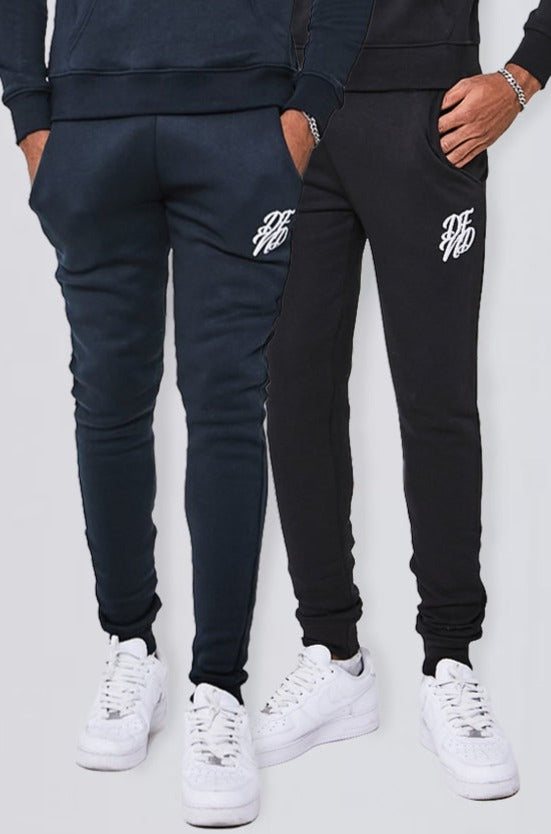 DFND Two Pack Joggers - Navy / Black