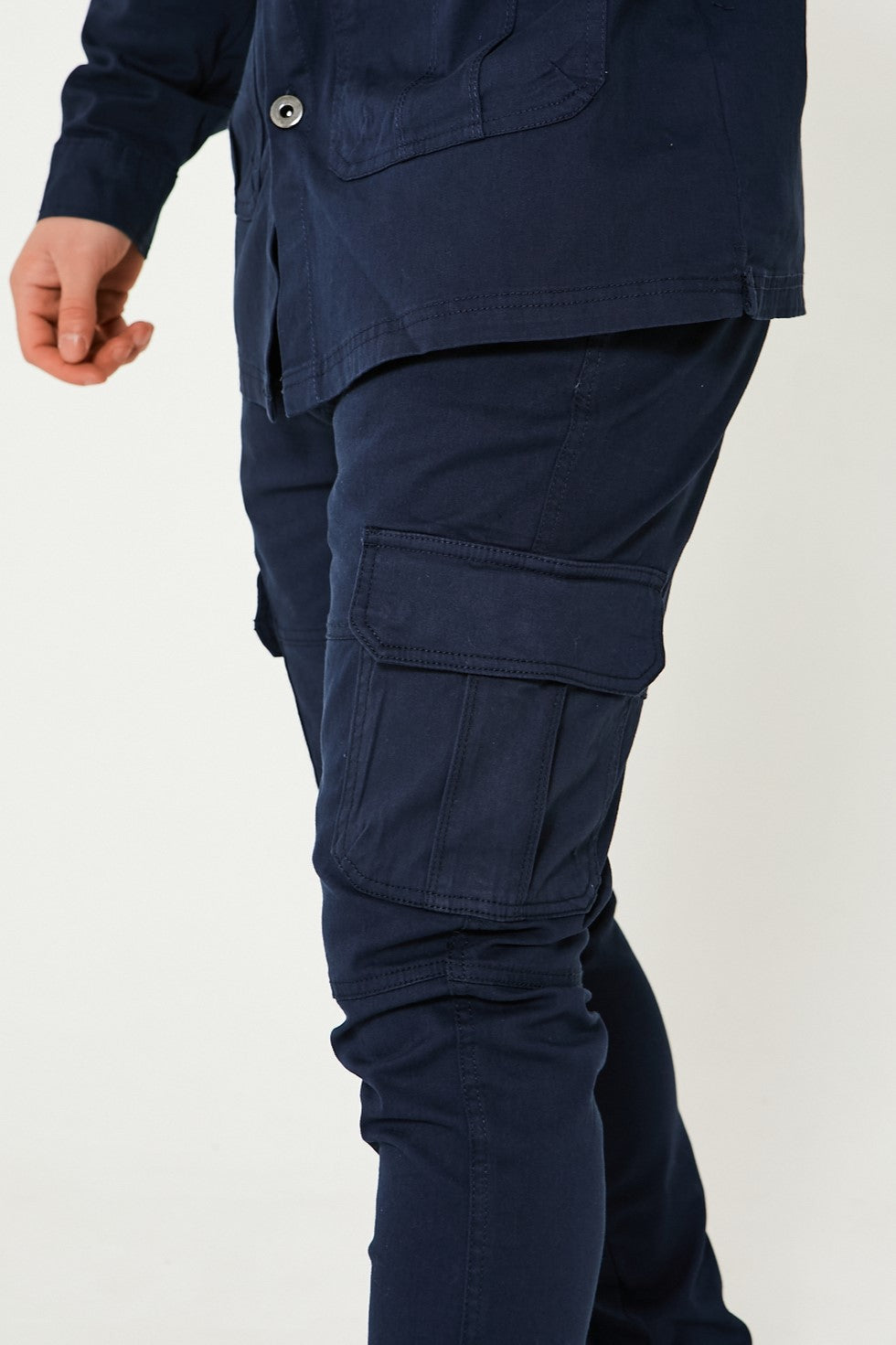 Soul Star Experience Cargo Pants - Navy