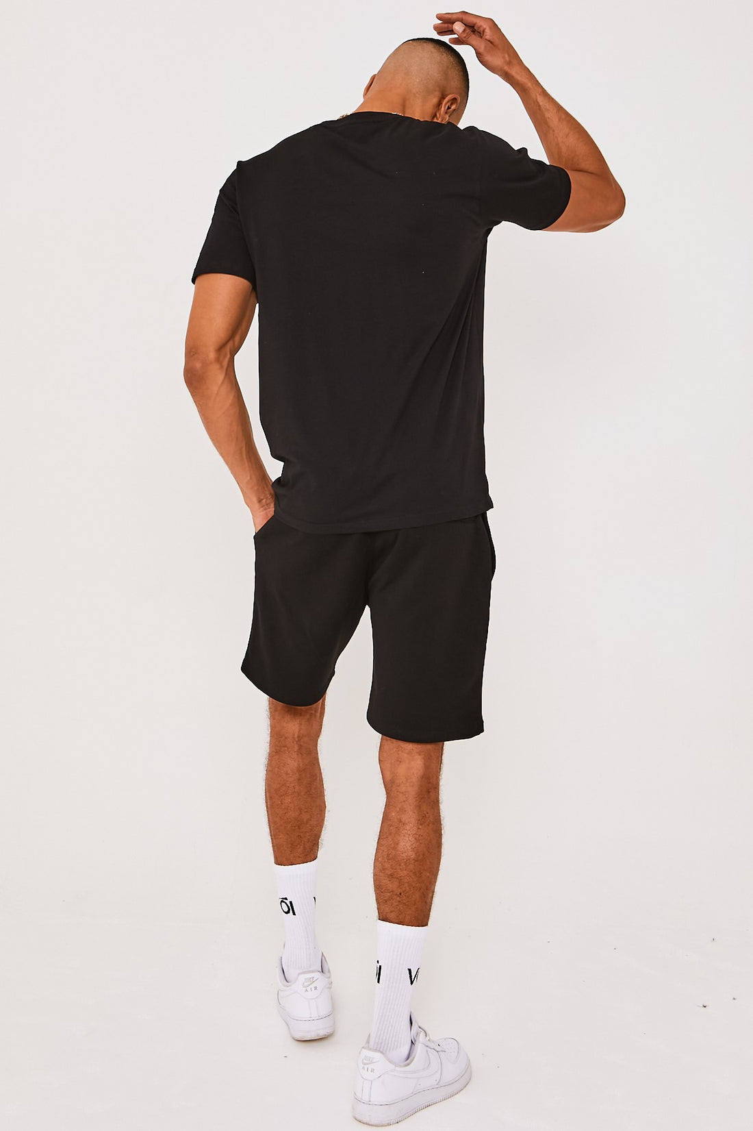 Voi Pinner T-Shirt & Short Set - Black