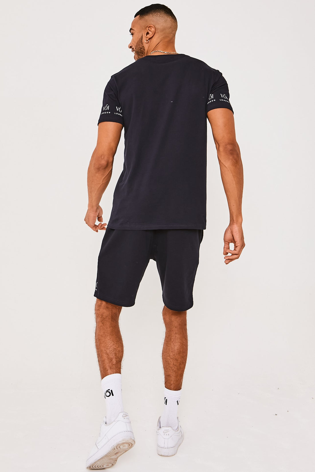 Voi Swiss Cottage T-Shirt & Short Set - Navy