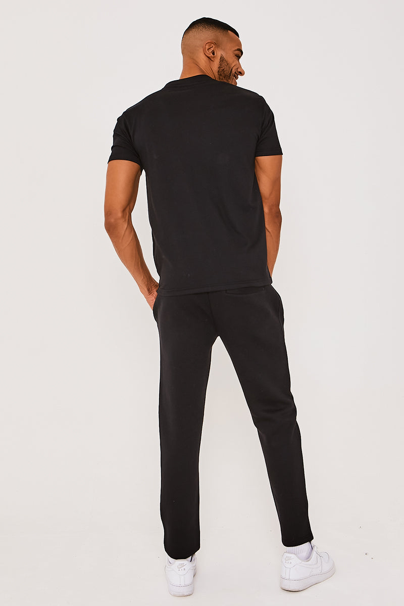 Pinner T-Shirt & Jogger Set - Black