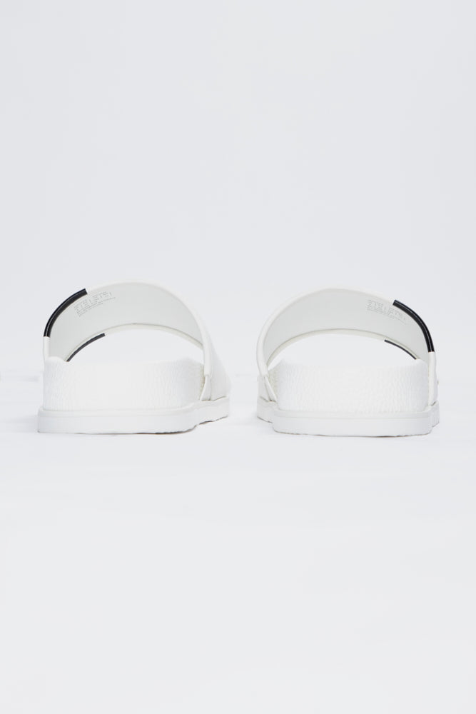 Calvin Klein Mackee Sliders - White