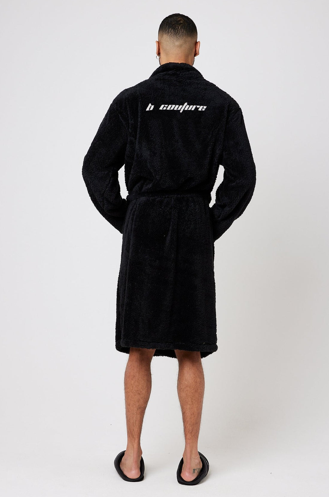 B Couture Dressing Gown - Black