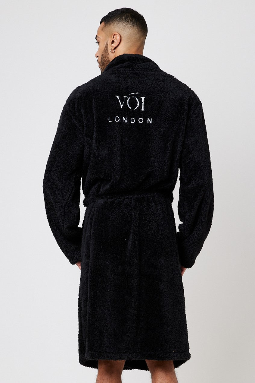 VOI Dressing Gown - Black