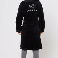 VOI Kid's Dressing Gown - Black