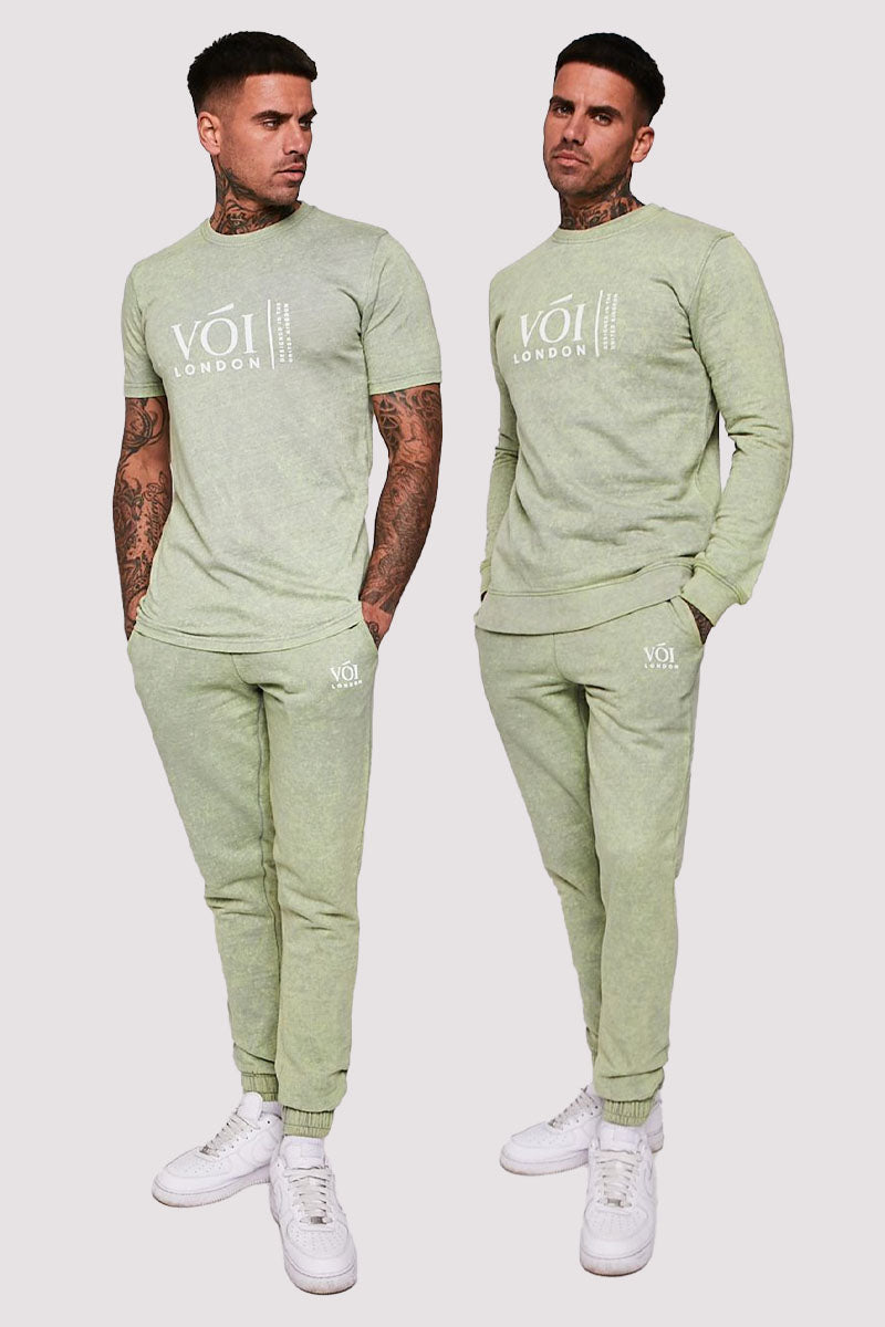 Watford Tee, Crew and Jogger - Olive