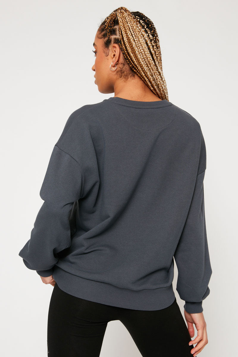 Afterworld Crew Sweatshirt - Charcoal
