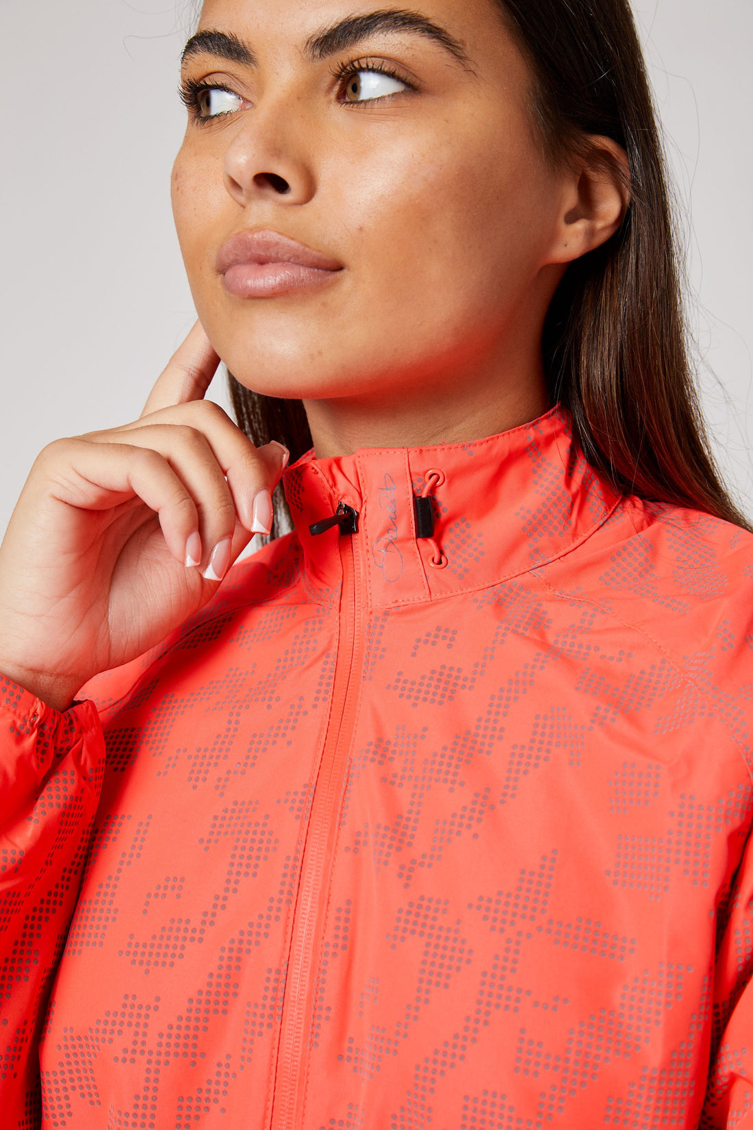 Dare2b Womens Waterproof Reflective Jacket - Neon Pink